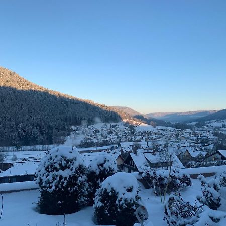 Appartement Mit Herrlicher Aussicht Uebers Murgtal Baiersbronn Εξωτερικό φωτογραφία