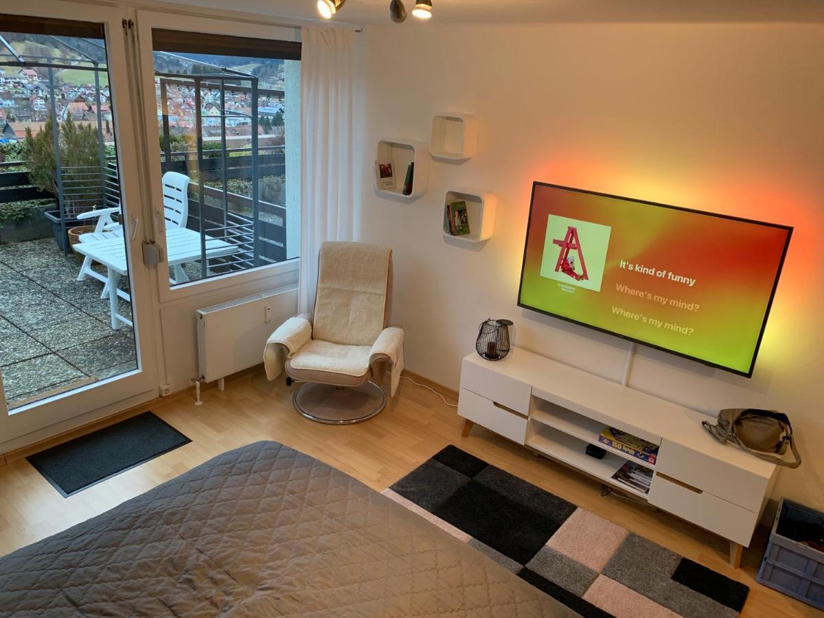 Appartement Mit Herrlicher Aussicht Uebers Murgtal Baiersbronn Εξωτερικό φωτογραφία